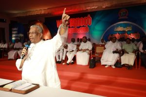 ദൈവജനത്തെ പിന്തുടർന്ന് നശിപ്പിപ്പാൻ ശ്രമിക്കുന്നവർ സൂക്ഷിക്കണം : പാസ്റ്റർ ഒ. എം.രാജുക്കുട്ടി 