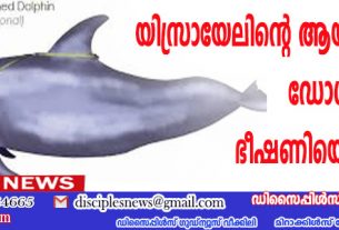 യിസ്രായേലിന്റെ ആയുധമേന്തിയ ഡോള്‍ഫിനുകള്‍ ഭീഷണിയെന്ന് ഹമാസ്