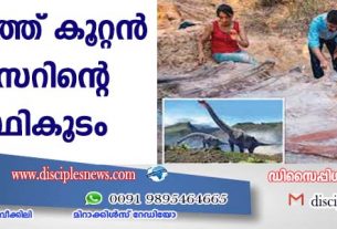വീട്ടുമുറ്റത്ത് കൂറ്റന്‍ ദിനോസറിന്റെ അസ്ഥികൂടം കണ്ടെത്തി