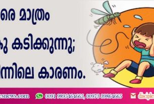 ചിലരെ മാത്രം കൊതുകു കടിക്കുന്നു; ഇതിനു പിന്നിലെ കാരണം