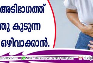 വയറിന് അടിഭാഗത്ത് അടിഞ്ഞു കൂടുന്ന കൊഴുപ്പ് ഒഴിവാക്കാന്‍