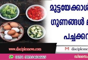 മുട്ടയേക്കാള്‍ പ്രോട്ടീന്‍ ഗുണങ്ങള്‍ ലഭിക്കുന്ന പച്ചക്കറികള്‍