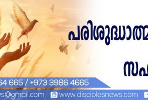 പരിശുദ്ധാത്മാവിന്റെ സഹായം