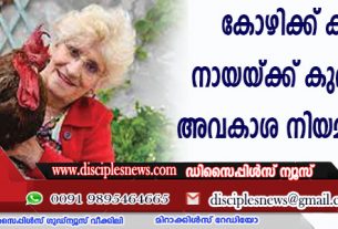കോഴിക്ക് കൂവാനും നായയ്ക്ക് കുരയ്ക്കാനും അവകാശമുണ്ട്;