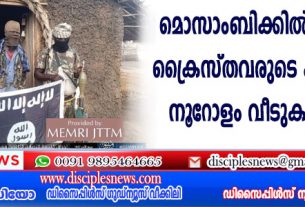 മൊസാംബിക്കില്‍ 30-ലധികം ക്രൈസ്തവരുടെ കഴുത്തറത്തു, നൂറോളം വീടുകള്‍ കത്തിച്ചു