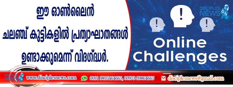 ഈ ഓണ്‍ലൈന്‍ ചലഞ്ച് കുട്ടികളില്‍ പ്രത്യാഘാതങ്ങള്‍ ഉണ്ടാക്കുമെന്ന് വിദഗ്ദ്ധര്‍
