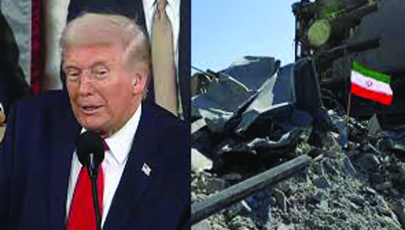 ഇറാന്റെ സൈനിക ശേഷി ഗണ്യമായി കുറഞ്ഞു; യുദ്ധം പൂര്‍ത്തീകരണത്തോട് അടുക്കുന്നുവെന്ന് ട്രംപ്.