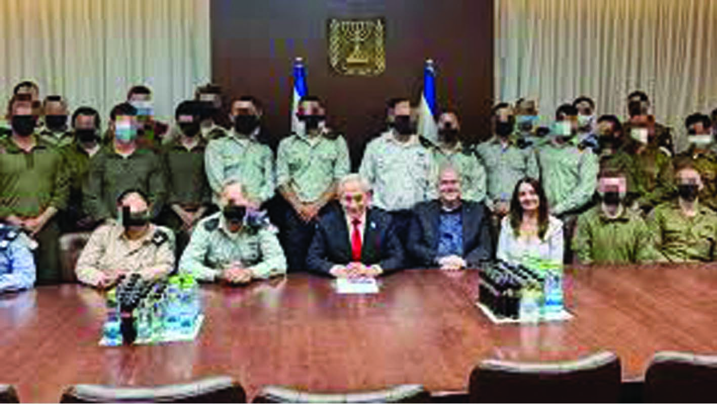 നെതന്യാഹു ക്രിസ്ത്യന്‍ ഐഡിഎഫ് സൈനികരെ കണ്ടു; യിസ്രായേലിനുള്ള സേവനത്തിനു നന്ദി