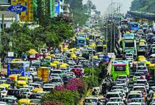 ബംഗളുരുവില് ജനസംഖ്യ ഒന്നരക്കോടി; വാഹനങ്ങള് ഒന്നേകാല്ക്കോടി