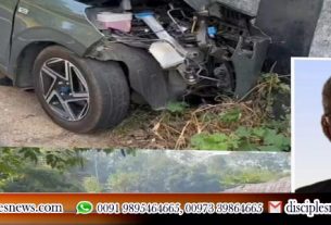 കാർ അപകടം:മാർത്തോമ്മ സഭ പട്ടക്കാരൻ റവ. സുനു ബേബി കോശിഅച്ചന്റെ പിതാവ് അന്തരിച്ചു;