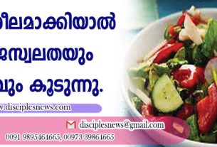 സലാഡ് ശീലമാക്കിയാല്‍ ഊര്‍ജ്ജസ്വലതയും സൌന്ദര്യവും കൂടുന്നു