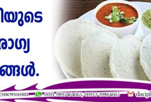 ഇഡ്ഡലിയുടെ ആരോഗ്യ ഗുണങ്ങള്‍