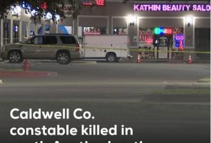 Shooting in Austin: Constable killed in the line of duty