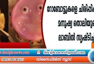 റോബോട്ടുകളെ ചിരിപ്പിക്കാന്‍ പരീക്ഷണം; മനുഷ്യ തൊലിയുടെ ടിഷ്യുകള്‍ ലാബില്‍ സൃഷ്ടിച്ച് ഗവേഷകര്‍