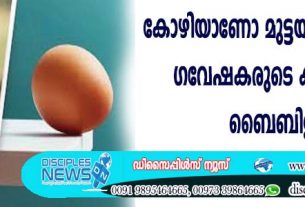 കോഴിയാണോ മുട്ടയാണോ ആദ്യം: ഗവേഷകരുടെ കണ്ടെത്തലും ബൈബിളും