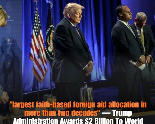 മതപരമായ ജീവകാരുണ്യ സംഘടനകൾക്ക് 200 കോടി ഡോളറിന്റെ ചരിത്രപരമായ ഫണ്ടുമായി ട്രംപ് ഭരണകൂടം