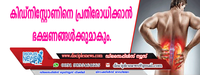 കിഡ്നി സ്റ്റോണിനെ പ്രതിരോധിക്കാന്‍ ഭക്ഷണങ്ങള്‍ക്കുമാകും