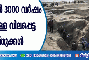 ഈജിപ്റ്റില്‍ 3000 വര്‍ഷം പഴക്കമുള്ള വിലപ്പെട്ട വസ്തുക്കള്‍ കണ്ടെടുത്തു
