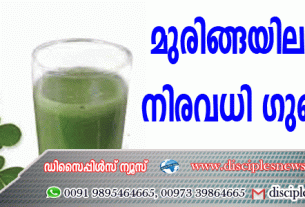 മുരിങ്ങയില ജ്യൂസ്; നിരവധി ഗുണങ്ങള്‍