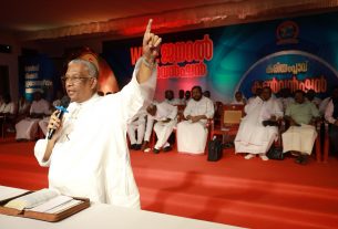 ദൈവജനത്തെ പിന്തുടർന്ന് നശിപ്പിപ്പാൻ ശ്രമിക്കുന്നവർ സൂക്ഷിക്കണം : പാസ്റ്റർ ഒ. എം.രാജുക്കുട്ടി