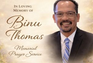 നോർത്ത് അമേരിക്ക സി.എസ്.ഐ കൗൺസിൽ ബിനു തോമസിന്റെ വിയോഗത്തിൽ അനുശോചിച്ചു.