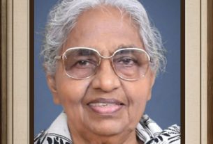 കൊച്ചി വടുതല തെന്നശ്ശേരിൽ ഏലികുട്ടി ചാക്കോ (86) കർതൃസന്നിധിയിൽ ചേർക്കപ്പെട്ടു. സംസ്കാരം നാളെ,