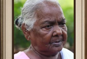 പാസ്റ്റർ നാരായണൻ എണ്ണപ്പാറയുടെ മാതാവ് കാരിച്ചി (90) കർത്തൃസന്നിധിയിൽ ചേർക്കപ്പെട്ട.