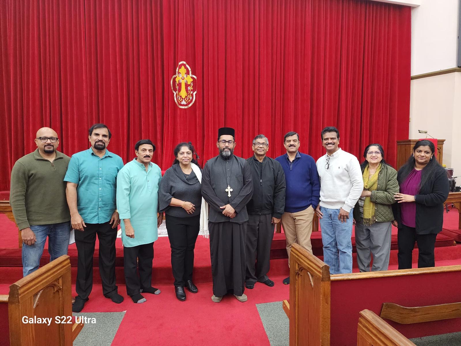 ഇന്ത്യൻ ക്രിസ്ത്യൻ എക്യൂമെനിക്കൽ കമ്മ്യൂണിറ്റി ഓഫ് ഹൂസ്റ്റണ് പുതിയ സാരഥികൾ.