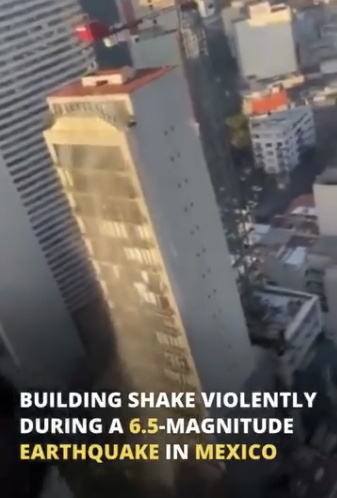 മധ്യ മെക്സിക്കോ എന്നിവിടങ്ങളിൽ ശക്തമായ ഭൂകമ്പം ഉണ്ടായി.