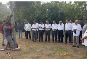 അസംബ്ലീസ്‌ ഓഫ്‌ ഗോഡ് ജനറൽ കൺവൻഷന്റെ പന്തൽ നിർമ്മാണത്തിന് പ്രാർത്ഥിച്ച്‌ തുടക്കം കുറിച്ചു.