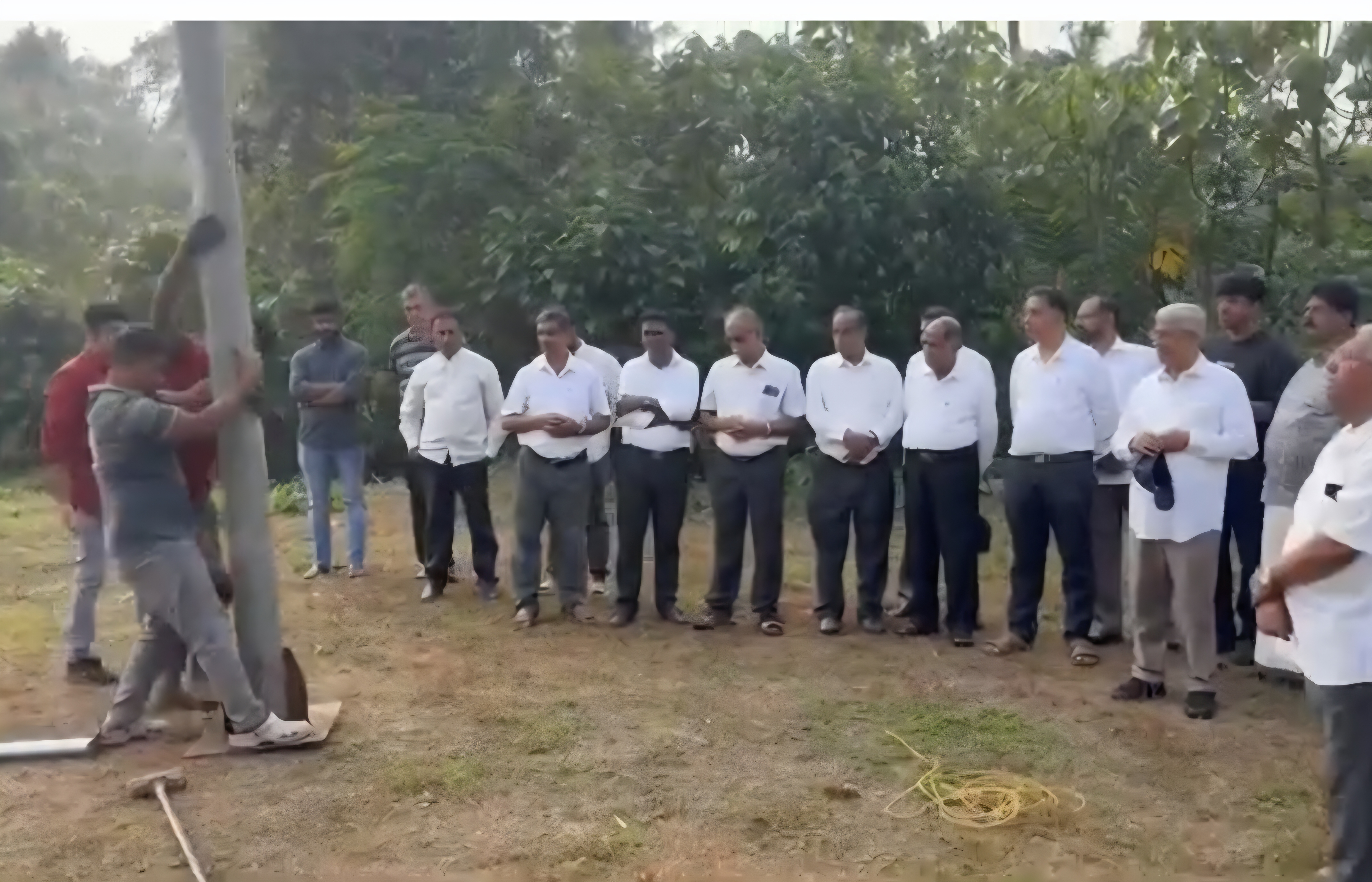 അസംബ്ലീസ്‌ ഓഫ്‌ ഗോഡ് ജനറൽ കൺവൻഷന്റെ പന്തൽ നിർമ്മാണത്തിന് പ്രാർത്ഥിച്ച്‌ തുടക്കം കുറിച്ചു.