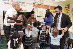 ബ്രോങ്ക്സിലെ പ്രീ-സ്കൂൾ സന്ദർശനം: ഒബാമയുടെയും മേയർ മംദാനിയുടെയും വീഡിയോ വൈറൽ