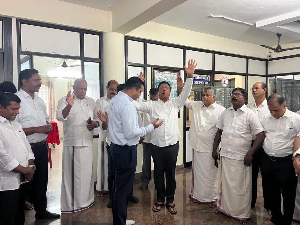 വൈ.പി.ഇ സംസ്ഥാന പ്രസിഡന്റായി പാസ്റ്റർ റോയി പി. ജോർജ് ചുമതലയേറ്റു